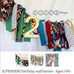 Marvel Adventure birthday banner